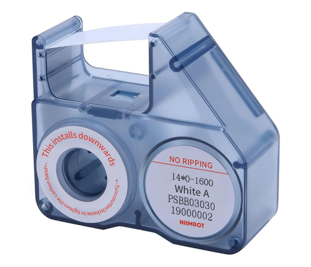 NIIMBOT Taśma do B18 Niimbot biała - 1197375 - zdjęcie